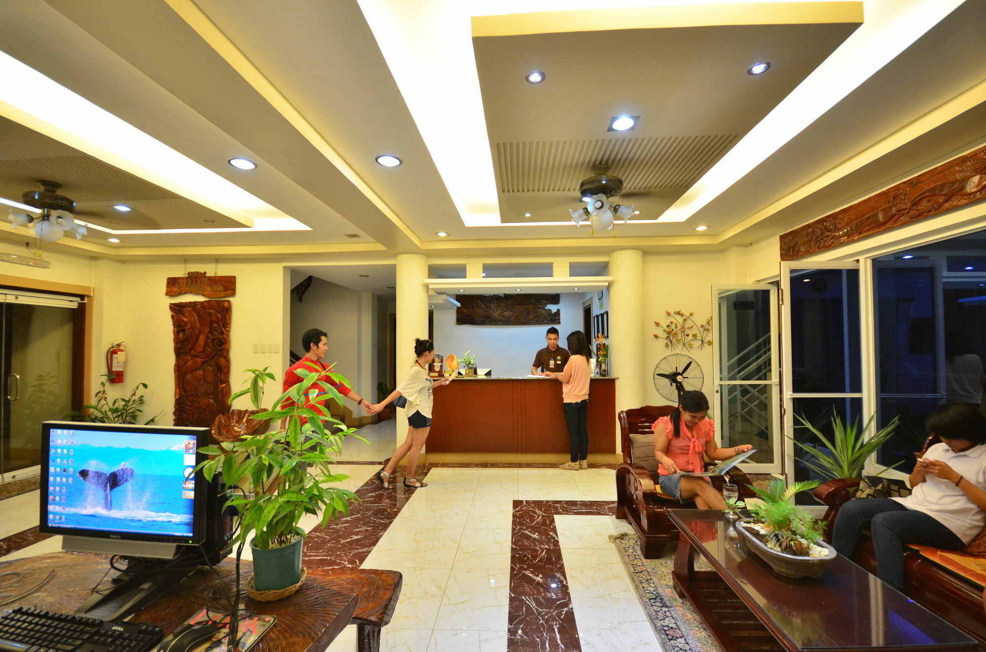 Villa De Sierra Vista Bay And Mountain View Inn Puerto Princesa Exterior foto